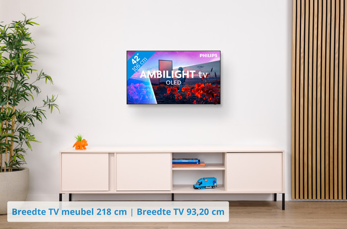 Philips Ambilight 42" OLED811 (2026) visual Coolblue 1