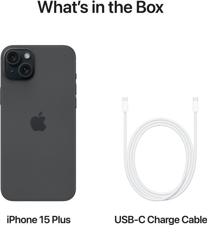 Apple iPhone 15 Plus 256GB Schwarz null