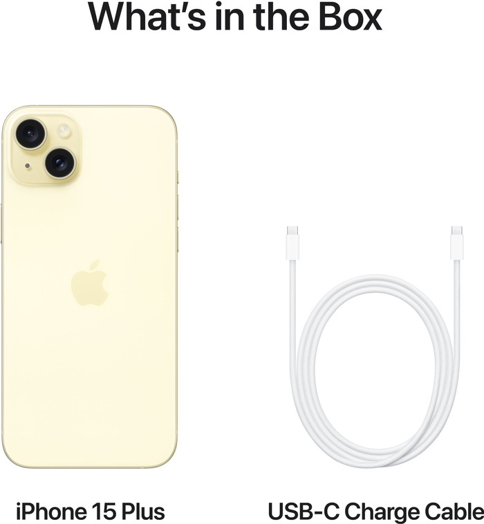 Refurbished iPhone 15 Plus 128GB Geel (Licht gebruikt) visual leverancier