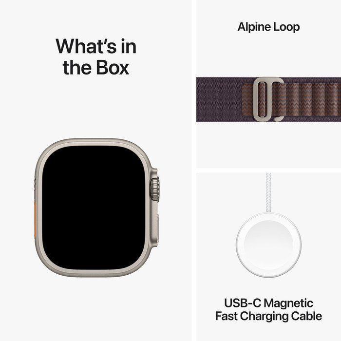 Apple Watch Ultra 2 4G 49mm Alpine Band Paars S null