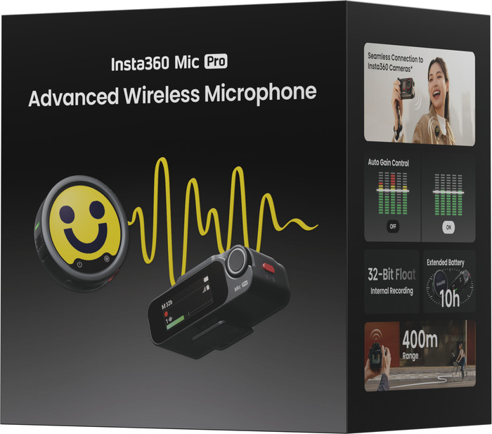 Insta360 Mic Pro Single verpakking