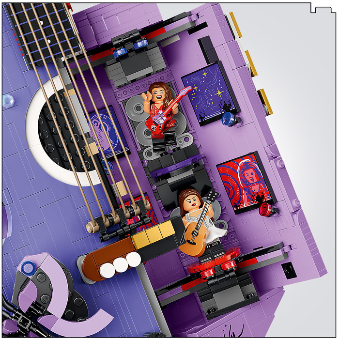 LEGO Editions Olivia Rodrigo's Dubbele Gitaar 43031 detail