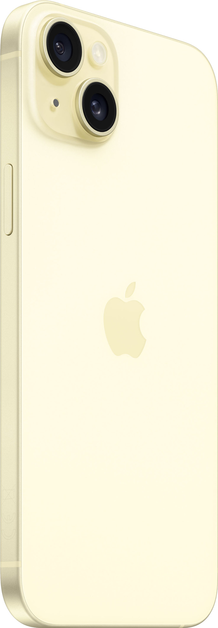 Refurbished iPhone 15 Plus 128GB Geel (Licht gebruikt) rechterkant