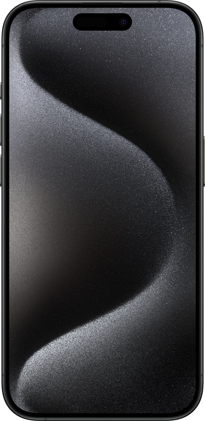 Apple iPhone 15 Pro 128GB Black Titanium voorkant