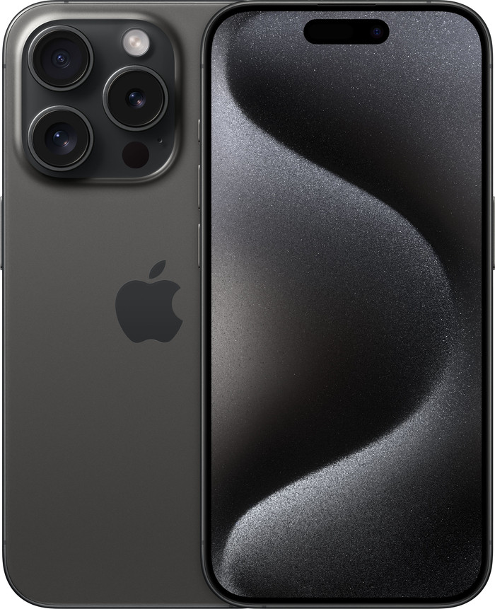 Apple iPhone 15 Pro 128GB Black Titanium Main Image