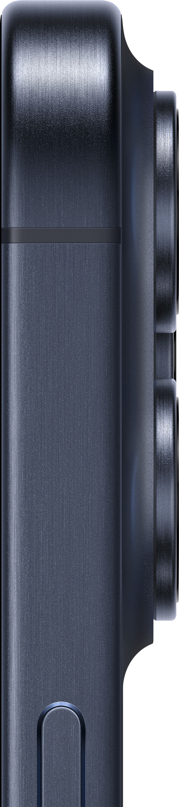 iPhone 15 Pro Max 256 Go Titane Bleu Reconditionné (Légères Traces d'Utilisation) côté droit