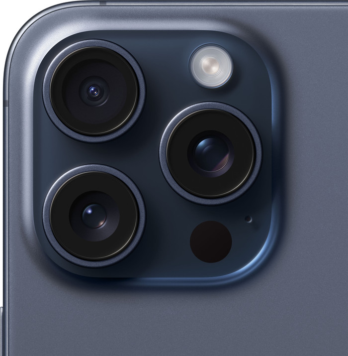 iPhone 15 Pro Max 256 Go Titane Bleu Reconditionné (Légères Traces d'Utilisation) détail
