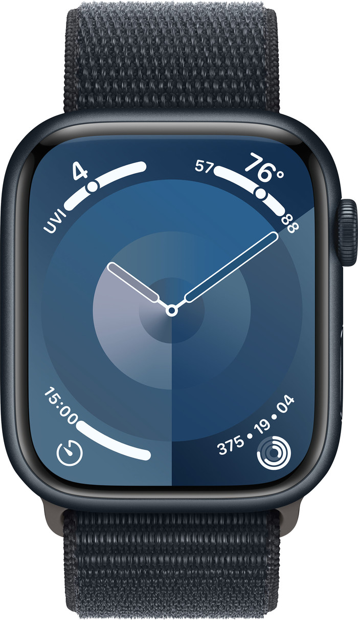 Apple Watch Series 9 4G 45mm Midnight Aluminium Sport Loop null