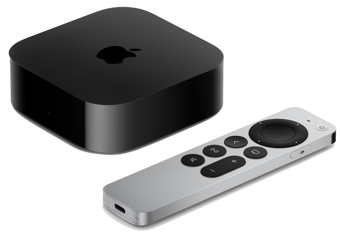 Apple TV 4K (2026) 128 GB rechterkant