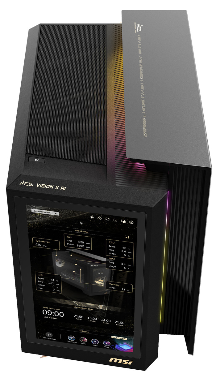 MSI MEG Vision X AI 2NVV7-004EU front