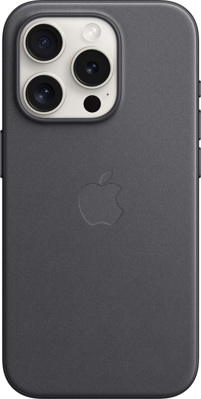 Apple iPhone 15 Pro Max FineWoven Back Cover MagSafe Zwart Main Image