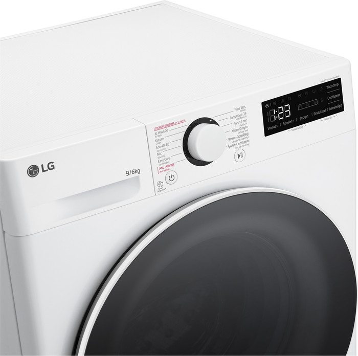 LG GD3R509S0 - 9/6 kg détail