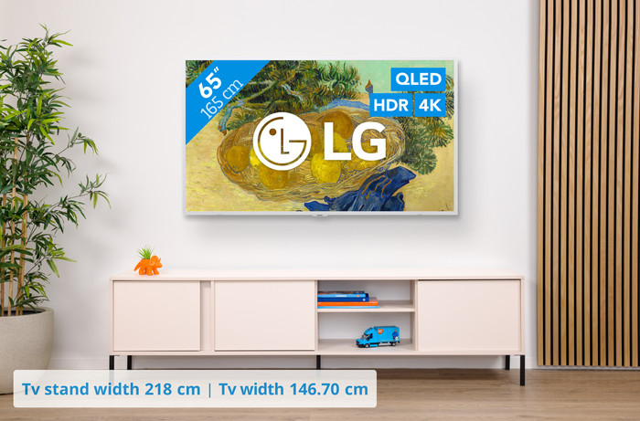 LG QNED Gallery TV 65 inches LX7 (2026) visual Coolblue 1