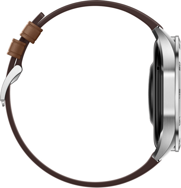 Huawei Watch GT 4 Zilver/Bruin 46mm rechterkant