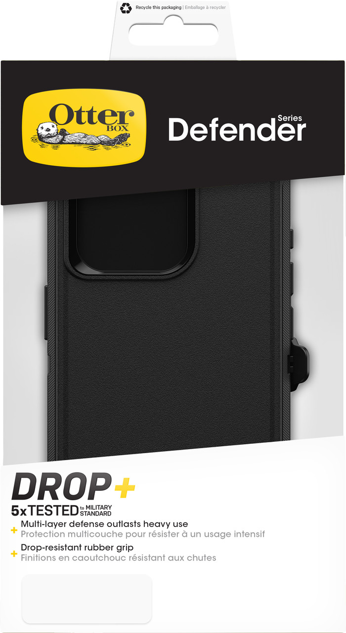 Otterbox Defender Apple iPhone 15 Pro Back Cover Zwart verpakking