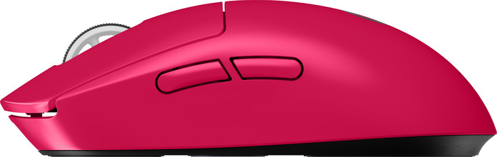 Logitech G PRO X Superlight 2 LIGHTSPEED Wireless Gaming Mouse Magenta left side