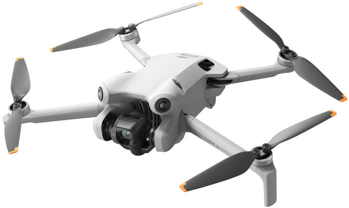 DJI Mini 4 Pro + Remote Controller rechterkant