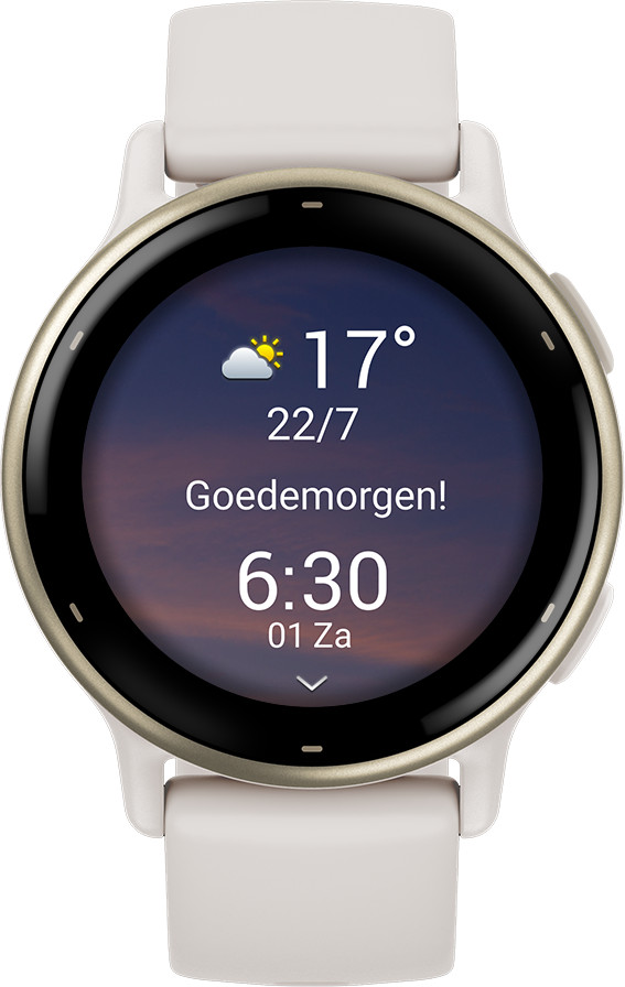 Garmin Vivoactive 5 Crème voorkant