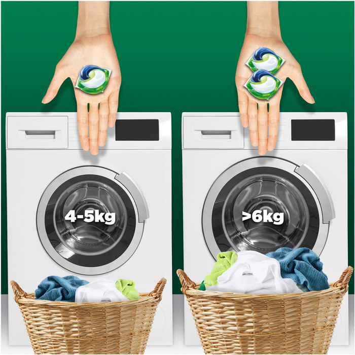 Ariel 3in1 Pods Original - 120 stuks product in gebruik