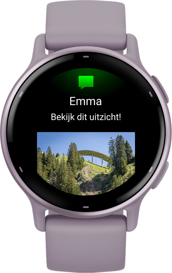Garmin Vivoactive 5 Paars voorkant