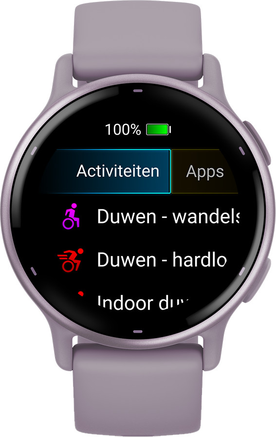Garmin Vivoactive 5 Paars voorkant