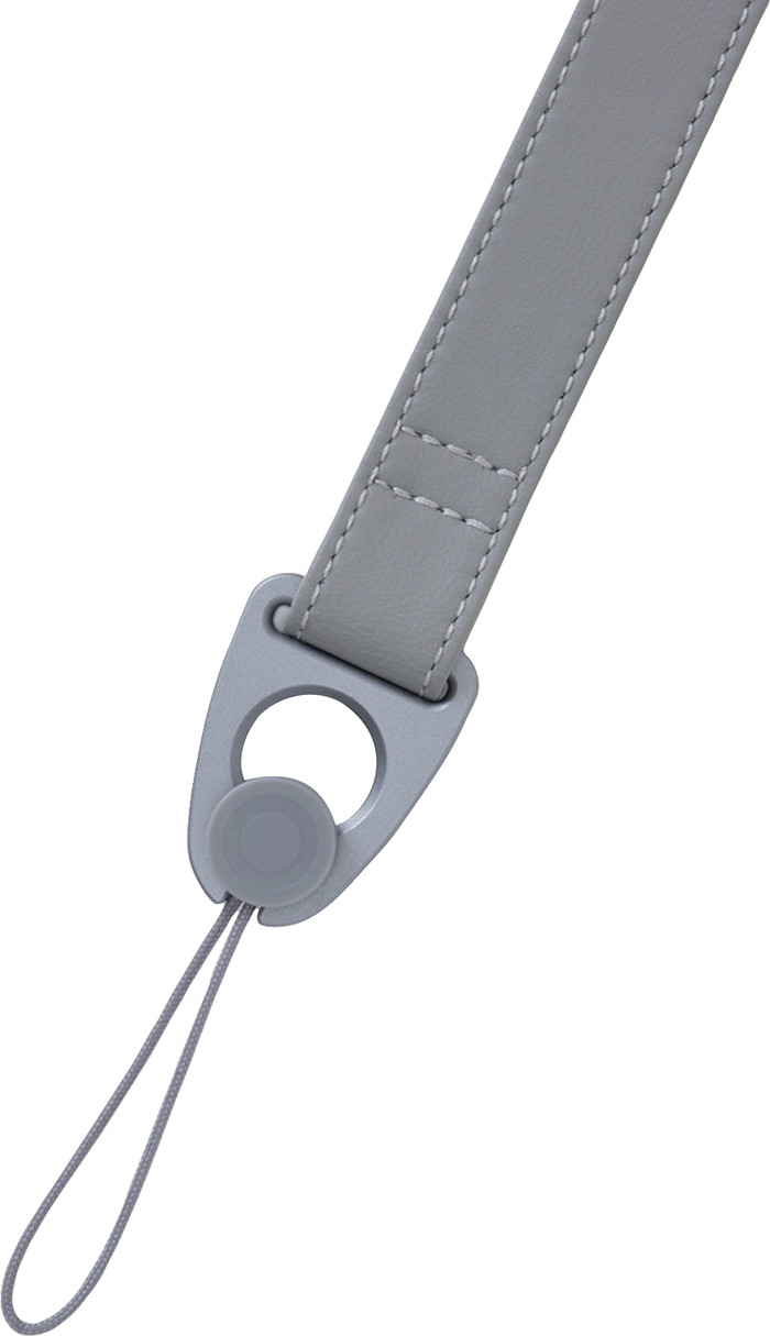 Urth Mantle Leather Carrying Strap Gray detail