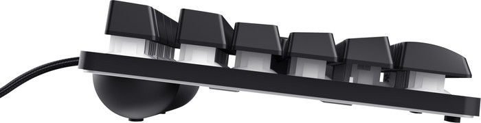 Trust GXT833 Thado TKL Gaming Toetsenbord Qwerty Zwart linkerkant