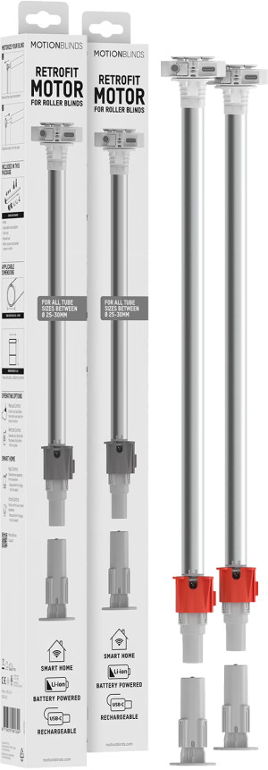 MotionBlinds Retrofit Rolgordijn motor 2-Pack Main Image