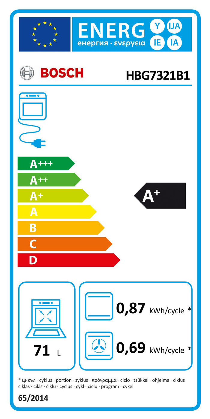 Bosch HBG7321B1 Air Fry null