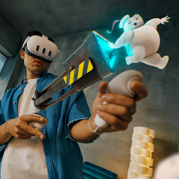 Meta Quest 3 512GB Refurbished product in use