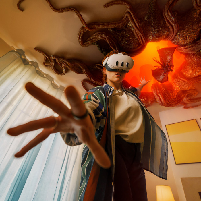 Meta Quest 3 512GB Refurbished product in use