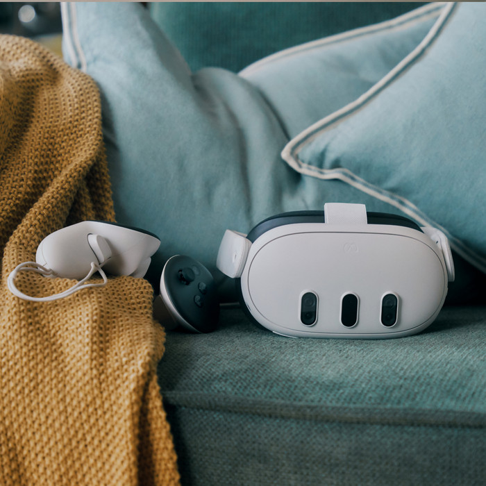 Meta Quest 3 512GB Refurbished product in use