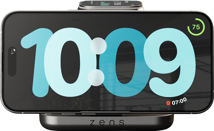 Zens 2-in-1 MagSafe with Qi2 Wireless Charger 45W with Stand and Watch Stand Main Image
