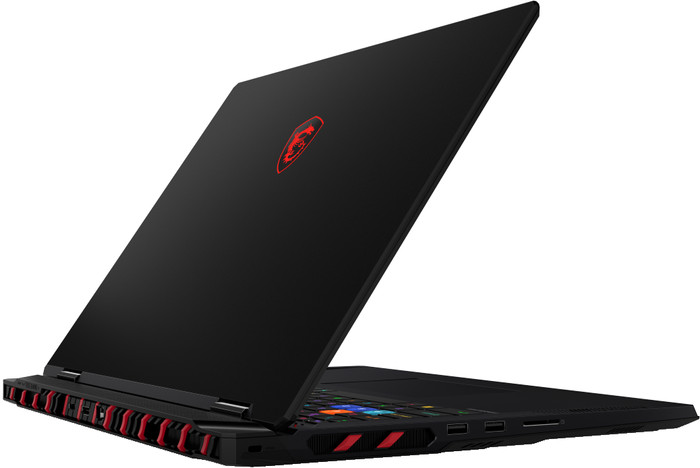 MSI Raider 18 Max HX A2WJ-1278NL achterkant