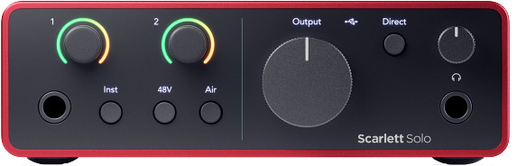 Focusrite Scarlett4-Solo-Studio null
