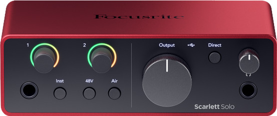 Focusrite Scarlett4-Solo-Studio null