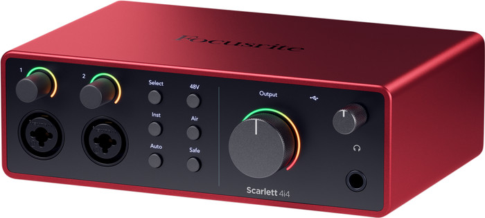 Focusrite Scarlett4-4I4 voorkant