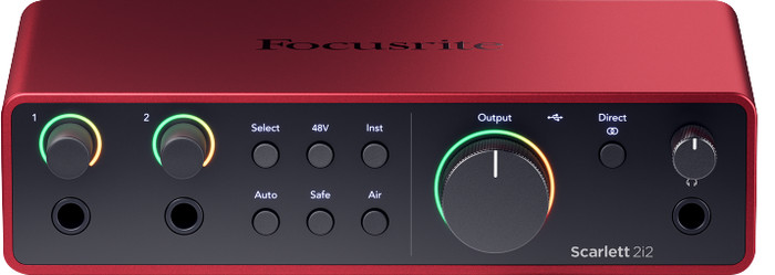 Focusrite Scarlett4-2I2 null
