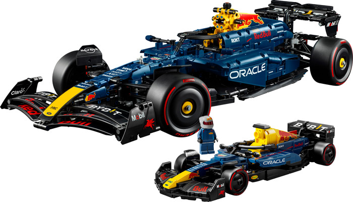 LEGO Red Bull F1 racewagens duo 42206 + 77243 Main Image