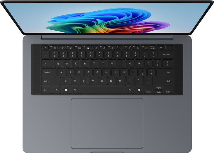 Samsung Galaxy Book6 Ultra 16" Copilot+ PC NP964UJH-XG7NL OLED QWERTY bovenkant