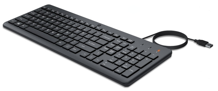 HP 150 Wired Keyboard AZERTY right side