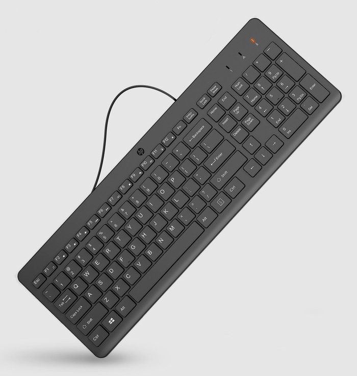 HP 150 Wired Keyboard AZERTY front