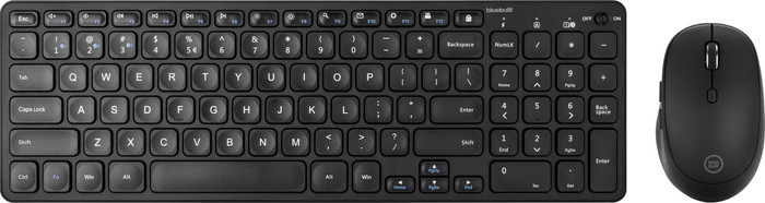 BlueBuilt Draadloos Bluetooth QWERTY Toetsenbord + Draadloze Bluetooth Muis Main Image