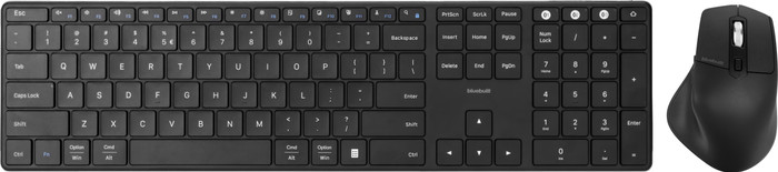 BlueBuilt Draadloos Bluetooth QWERTY Pro Toetsenbord + Ergonomische Bluetooth Muis Main Image