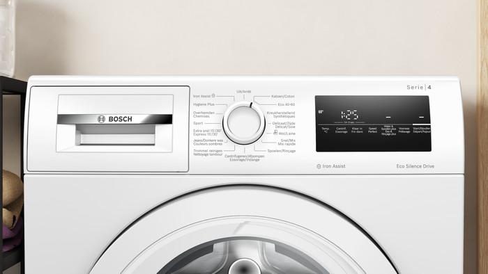Bosch WAN282E4FG + Bosch WTU87675NL product in use