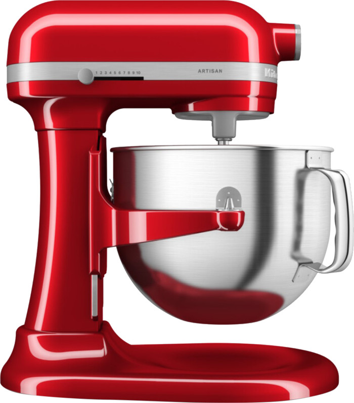 KitchenAid Artisan Bowl-Lift 5KSM70SHXECA Candy Apple Red product color detail