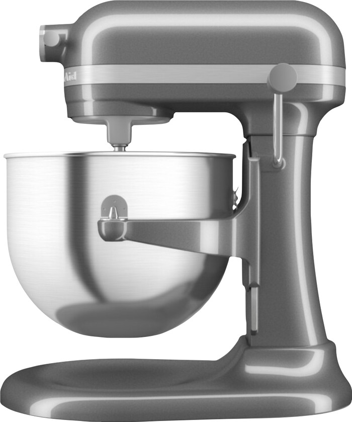 Kitchenaid 5KSM70SHXEMS Medallion Silver linkerkant