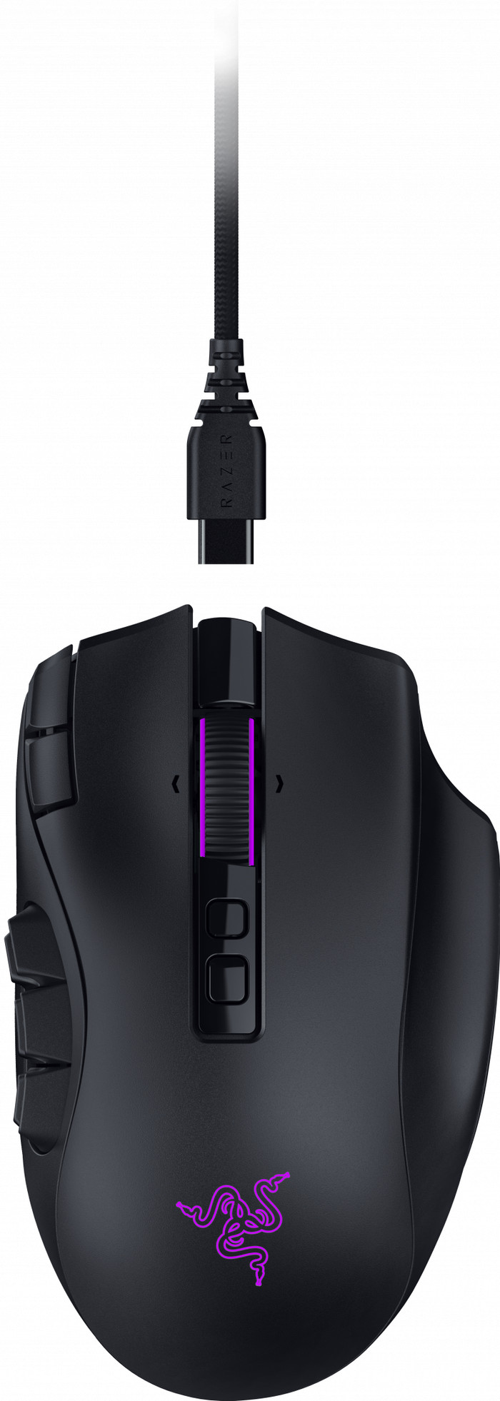Razer Naga V3 Pro Draadloze Gaming Muis bovenkant