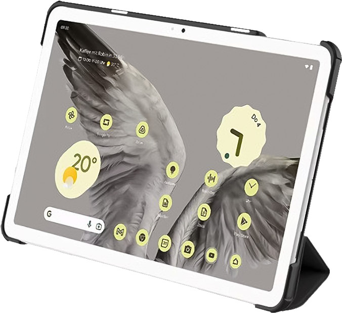 Just in Case Smart Tri-Fold Google Pixel Tablet Book Case Zwart null