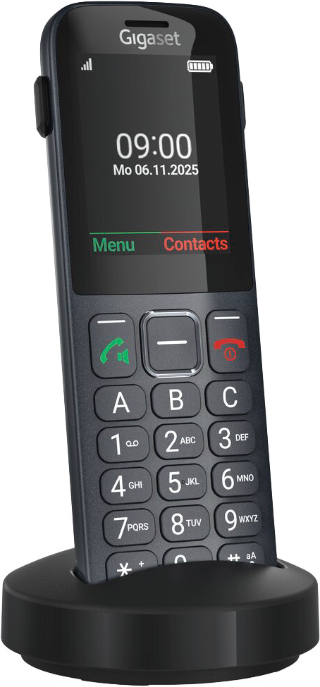 Gigaset Comfort600R Sim linkerkant